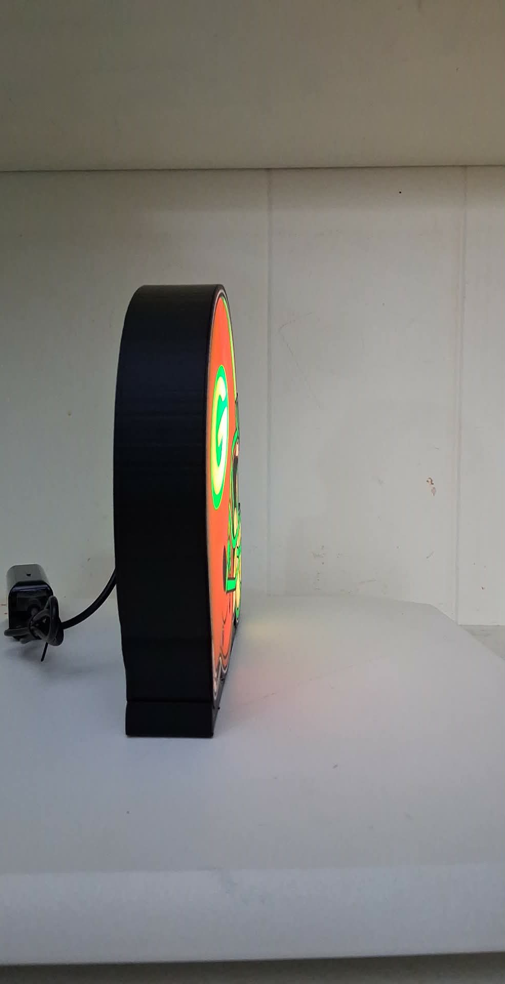 Packers Helmet LED light box – custom 3D printed – Lit Layer Creations